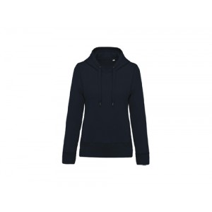 SWEAT SRA CARDADA BOLSO KANGURU AZUL ESC K483